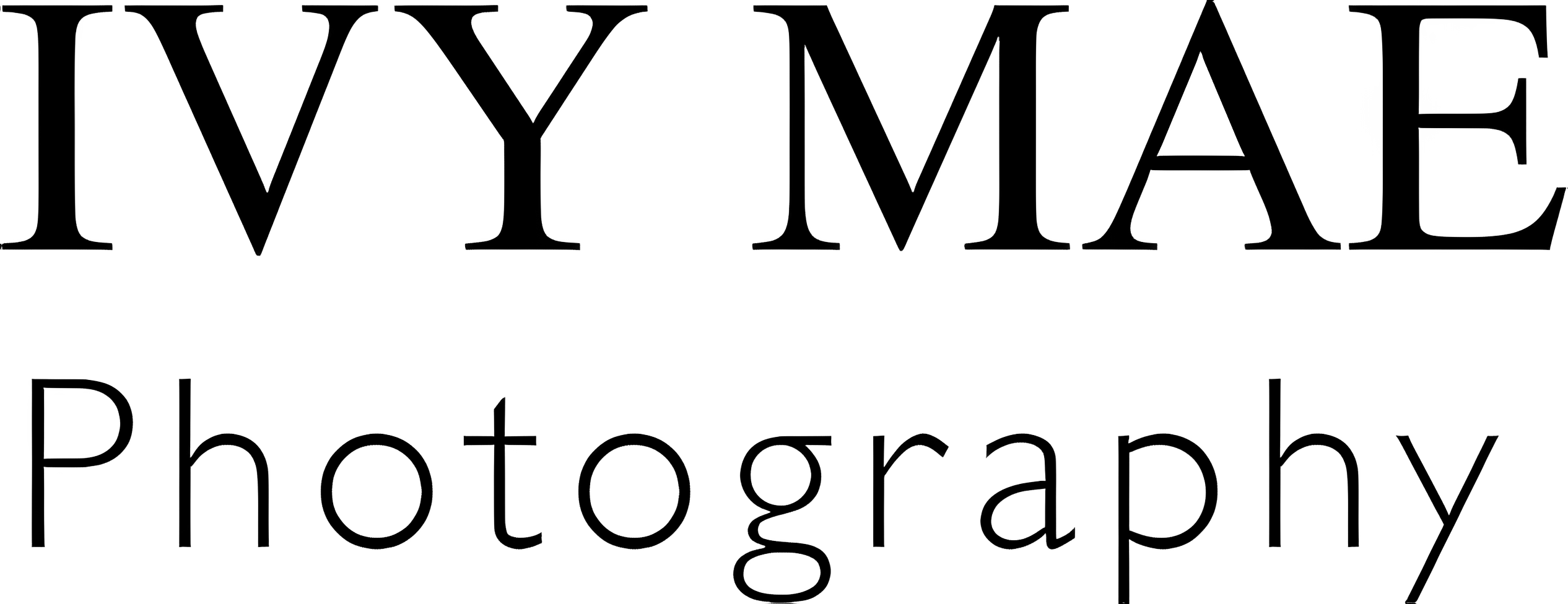 ivy mae photography logo